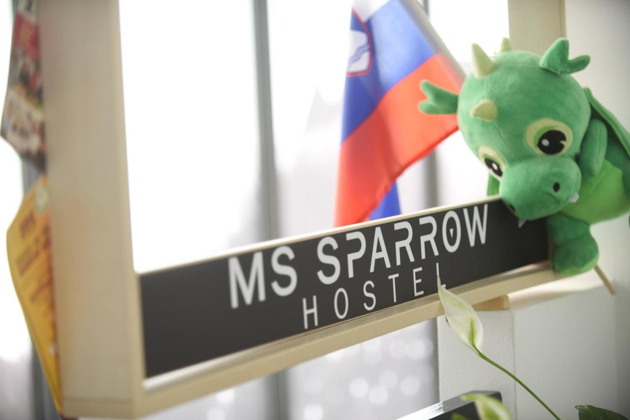 Ms Sparrow Hostel Lublana Zewnętrze zdjęcie